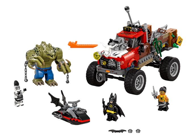 Lepin 07051 The Batman Killer Croc Tail-Gator 480pcs