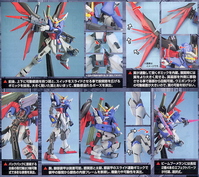 MG 1/100 ZGMF-X42S Destiny Gundam by Bandai