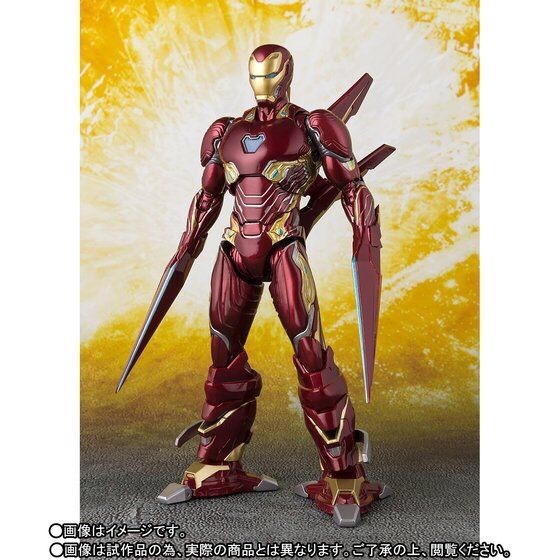 PRE-ORDER : S.H.FIGUARTS IRON MAN MK-50 NANO - WEAPON SET (AVENGERS INFINITY WAR)