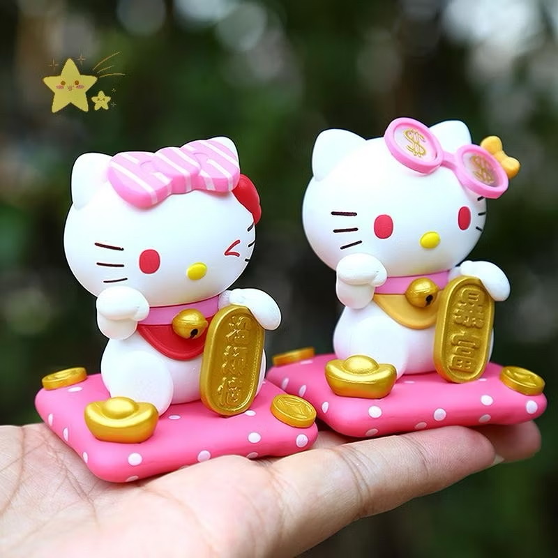 โมเดลคิตตี้กวัก Sanrio - Hello Kitty Lucky and Rich Series (Set of 6)