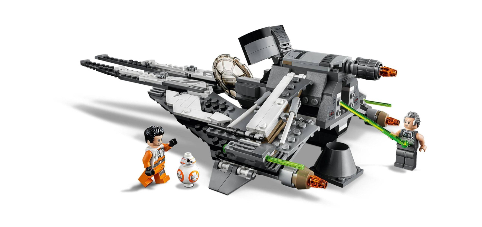 Lari 11421 Star Wars Black Ace TIE Interceptor 408pcs