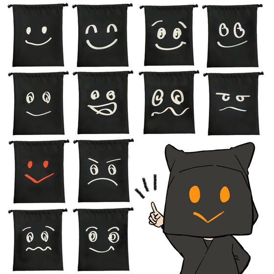 PRE-ORDER : [Hapikuro!] Ohsama Sentai King-Ohger Kuroko Purse (Random)