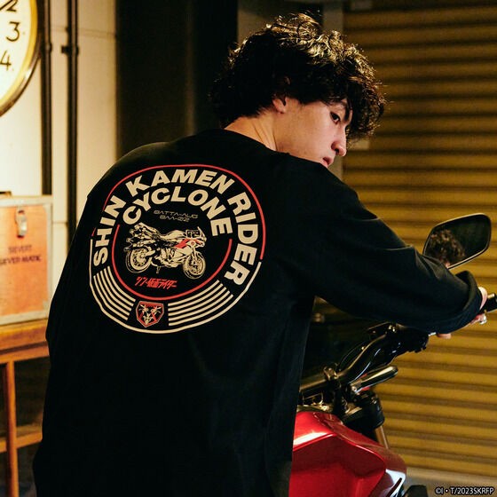 PRE-ORDER : "Shin Kamen Rider" Honda Long Sleeve T-shirt