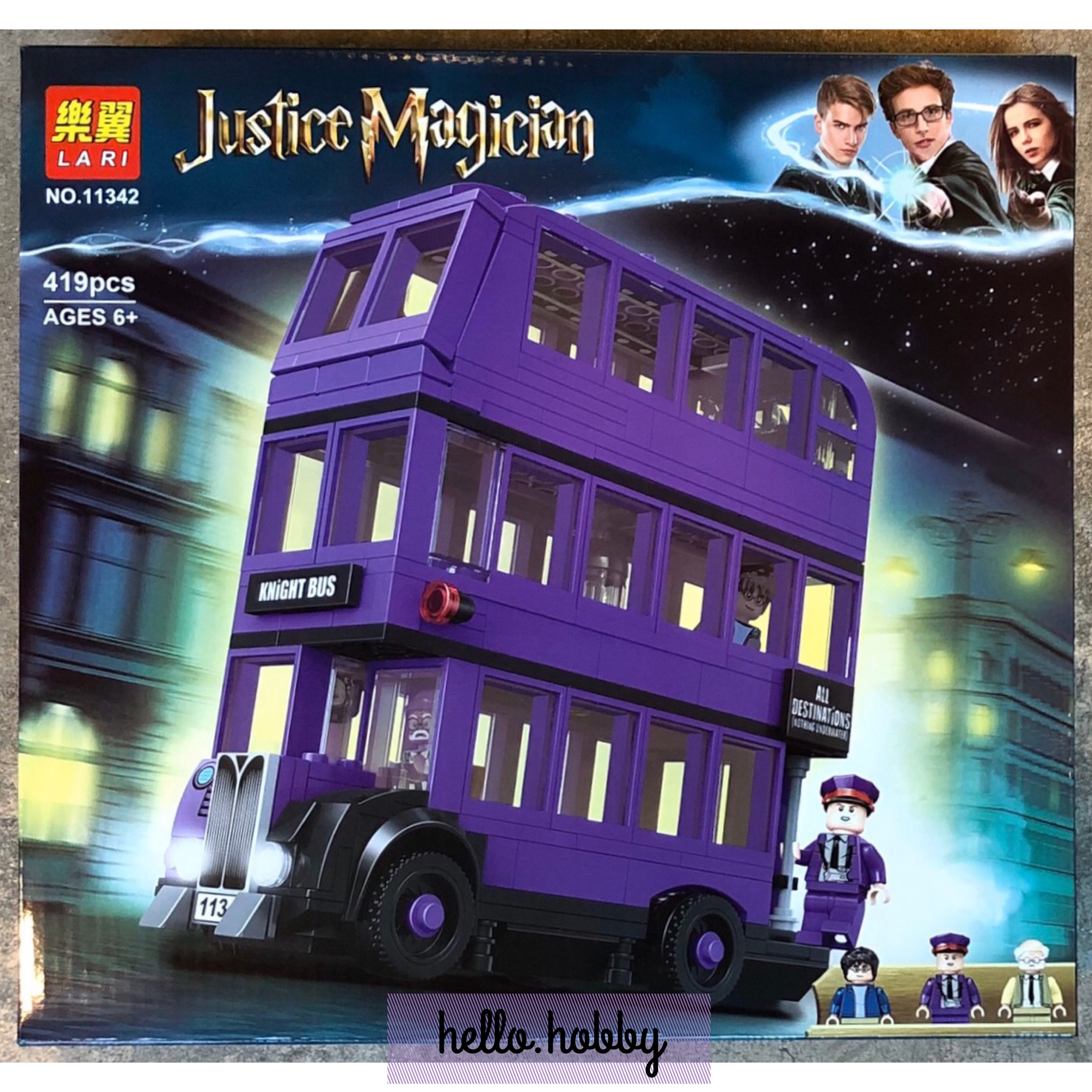 Lari 11342 Harry Potter - The Knight Bus 419pcs