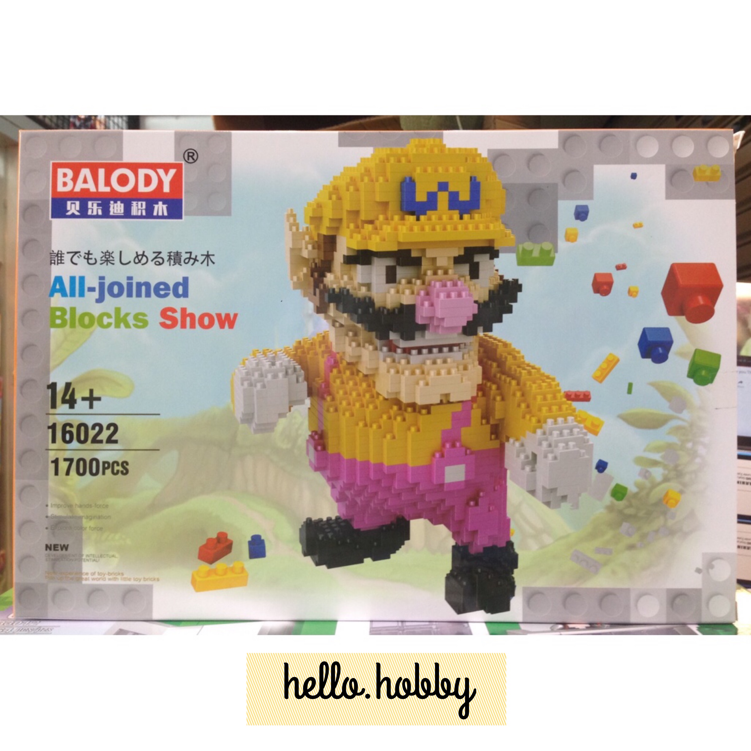 Balody 16022 Super Mario Wario 1700pcs