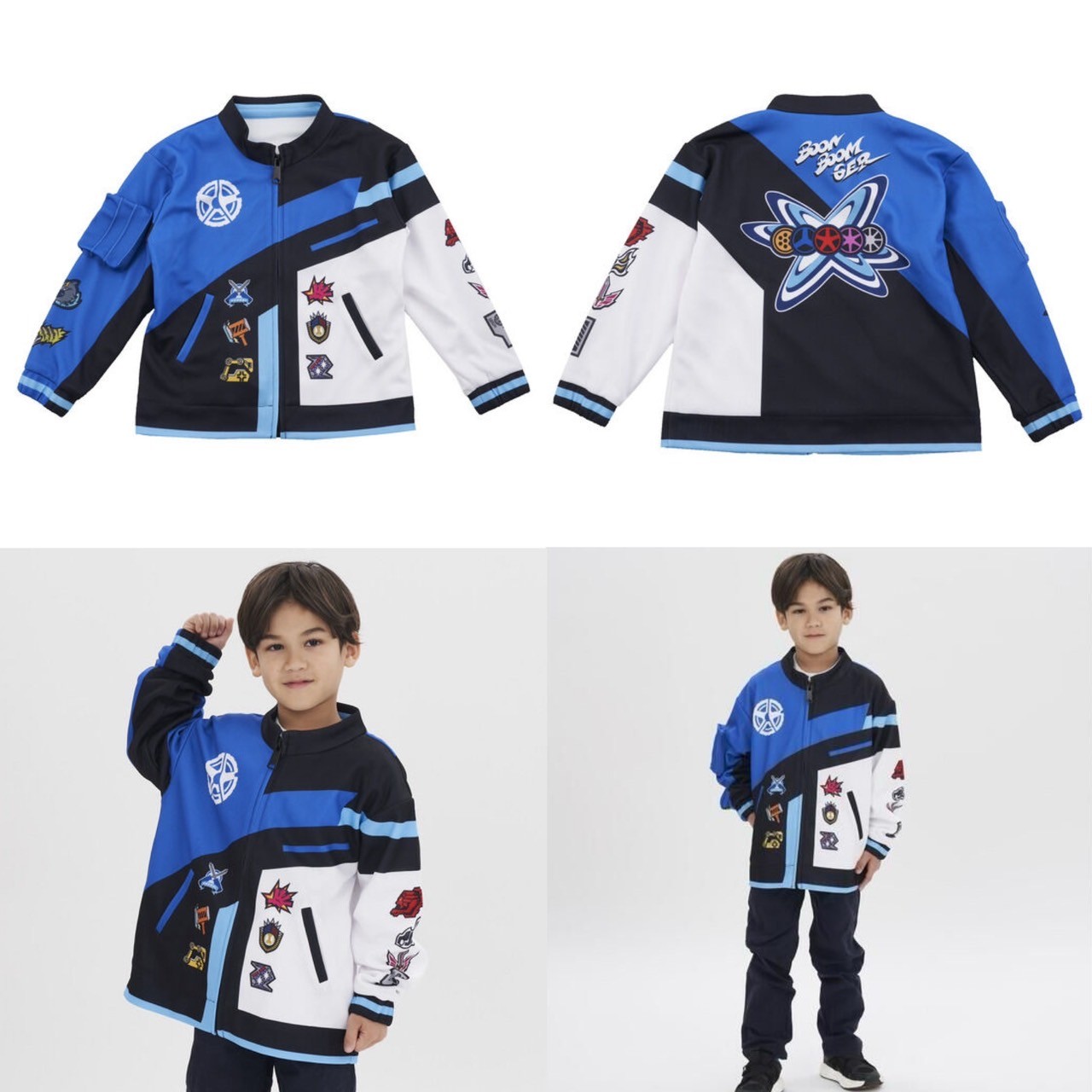 PRE-ORDER : Bakuage Sentai Boonboomger Champion Boonboomger Cosplay Jacket for Children
