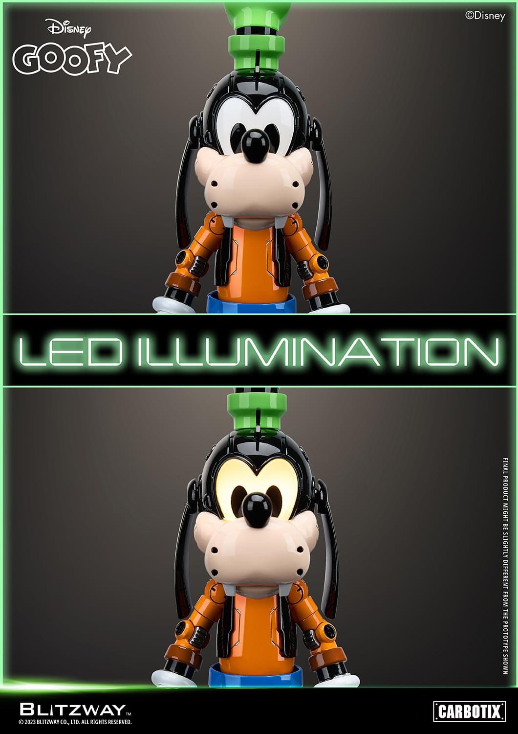 Pre-order : CARBOTIX Disney Characters Series Minnie Mouse / Goofy / PINOCCHIO by Blitzway x 5Pro Studio