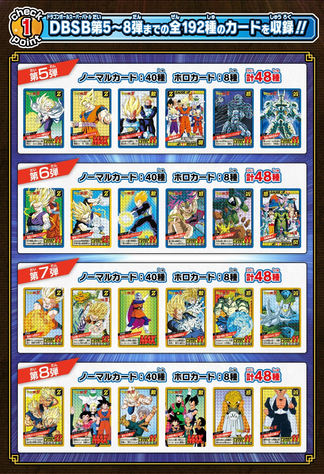 PRE-ORDER : [Lottery sale] Carddas Dragon Ball Super Battle Premium Set Vol.2 / 3