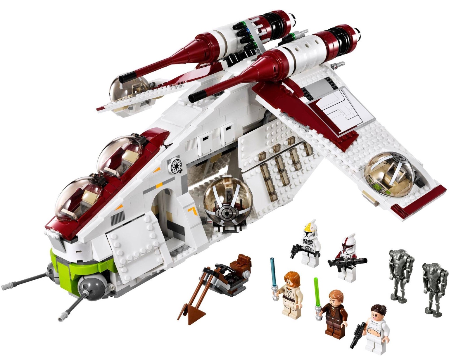 Lepin 05041 Star Wars Republic Gunship 1224pcs