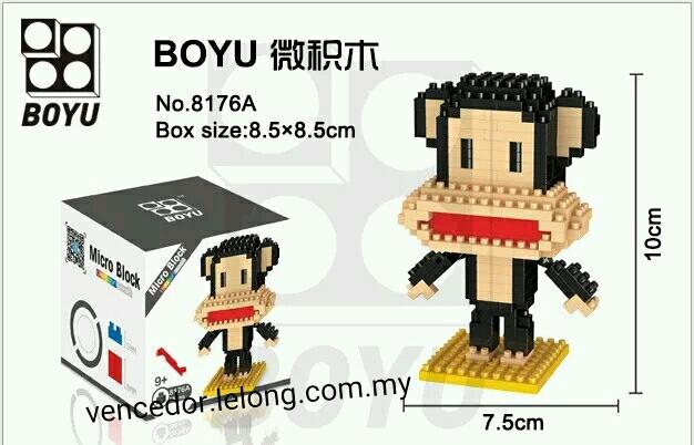Boyu 8176A Paul Frank 280pcs