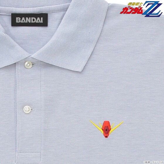 PRE-ORDER : Gundam Series Antenna Motif Dry Polo Shirt