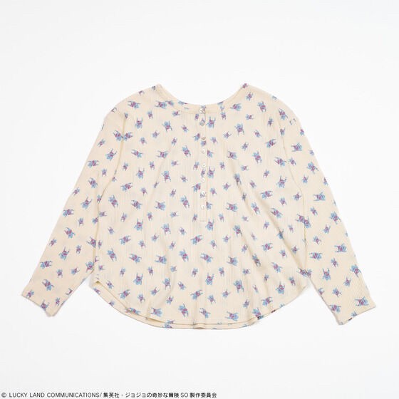 PRE-ORDER : ONOFFY FREE × JoJo's Bizarre Adventure: Stone Ocean Total Pattern Tops