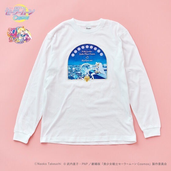 PRE-ORDER : Movie version "Sailor Moon Cosmos" x RoseMarie seoir Collaboration Long Sleeve T-shirt