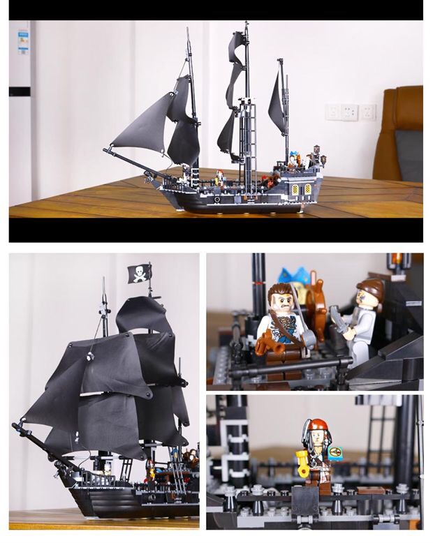 Lele 39009 Pirates of the Caribbean Black Pearl 840pcs