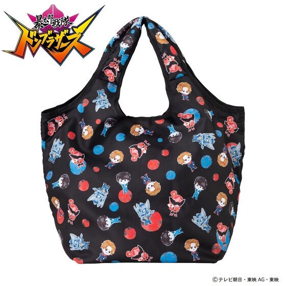 PRE-ORDER : Avataro Sentai Donbrothers Deformed Foldable Tote Bag Two Shot Pattern (Don Momotaro & Sonoi)