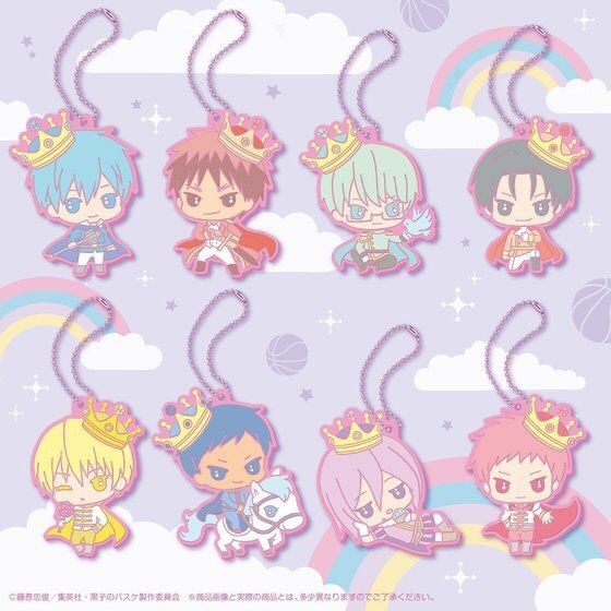 PRE-ORDER : Kuroko no Basket Capsule Rubber Mascot Jump Festa 2019 Ver. Complete Set