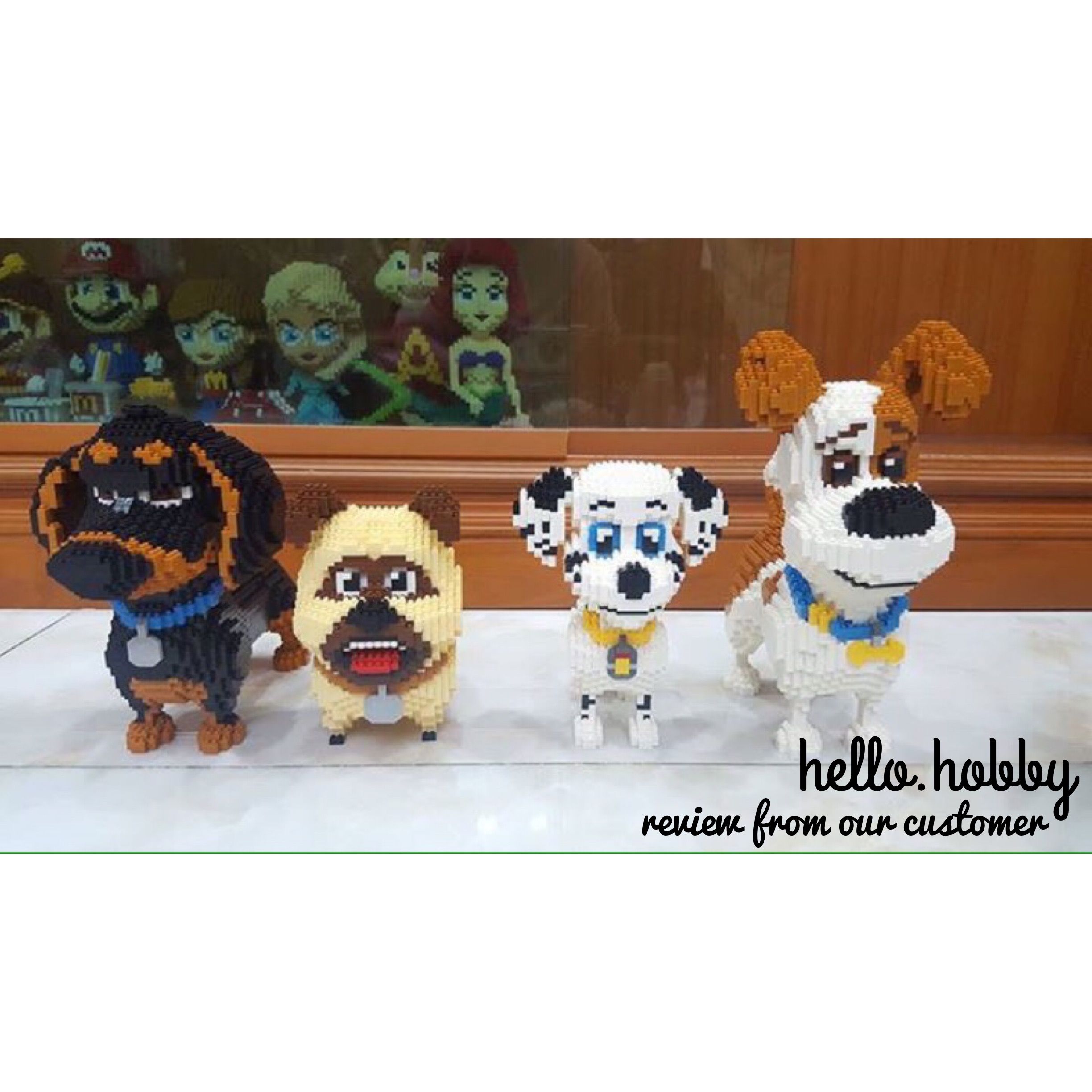 Balody 16015 The Secret Pets of Life Spotty 1092pcs