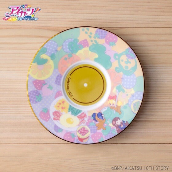 PRE-ORDER : Aikatsu! Calendar Girl Saucer (single item)