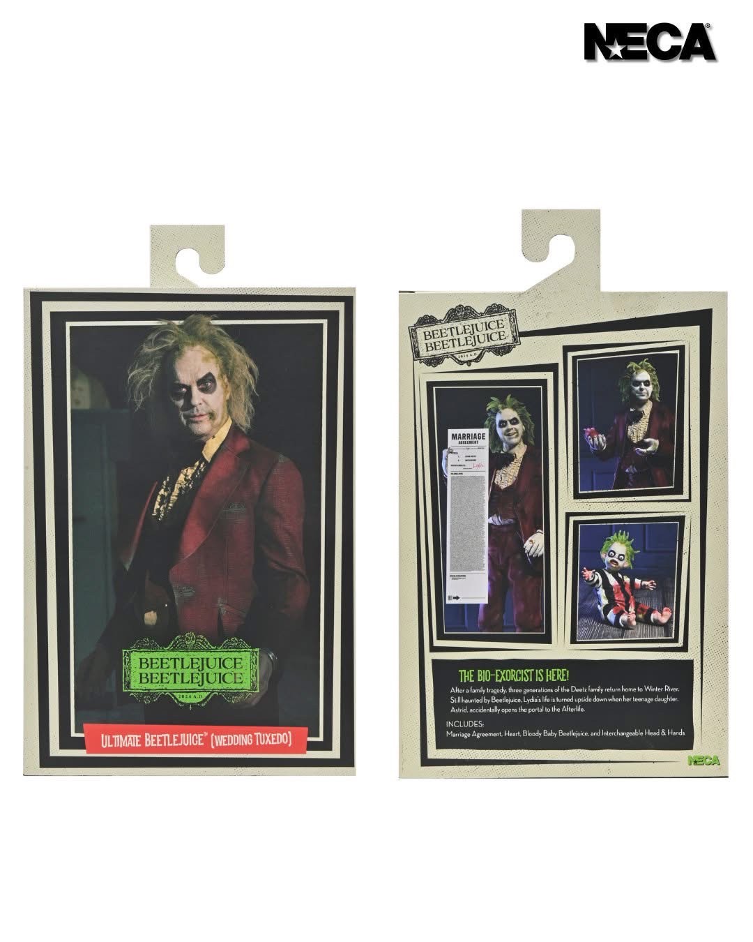 Pre-order : Beetlejuice Beetlejuice Ultimate "Red Tuxedo" Beetlejuice Action Figure by NECA