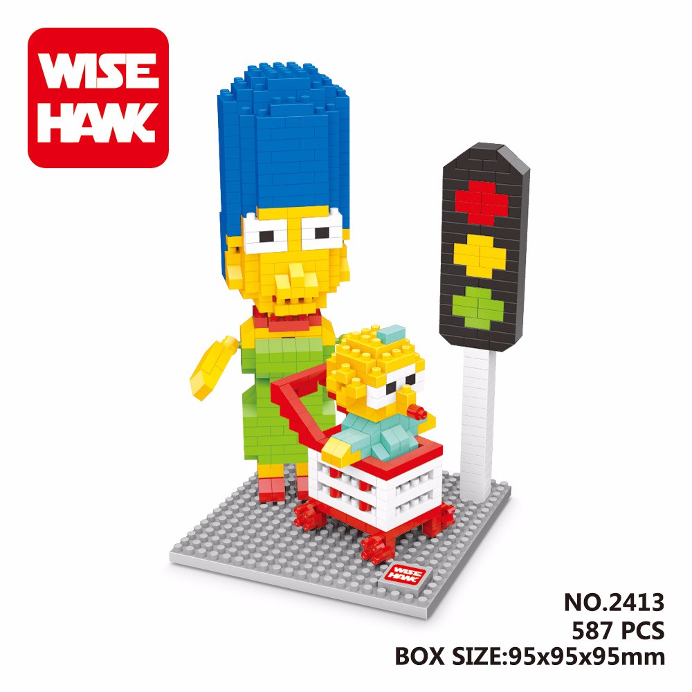 Wise Hawk 2412-2415 The Simpsons