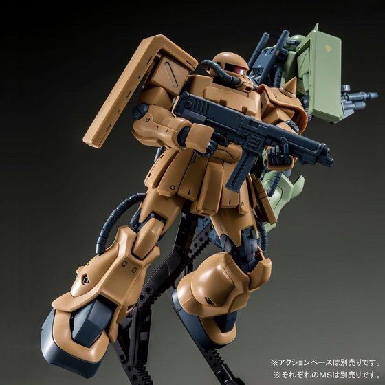 PRE-ORDER : MG 1/100 MS-06F-2 ZAKU II F2 (KINBAREID FORCES) PLASTIC MODEL