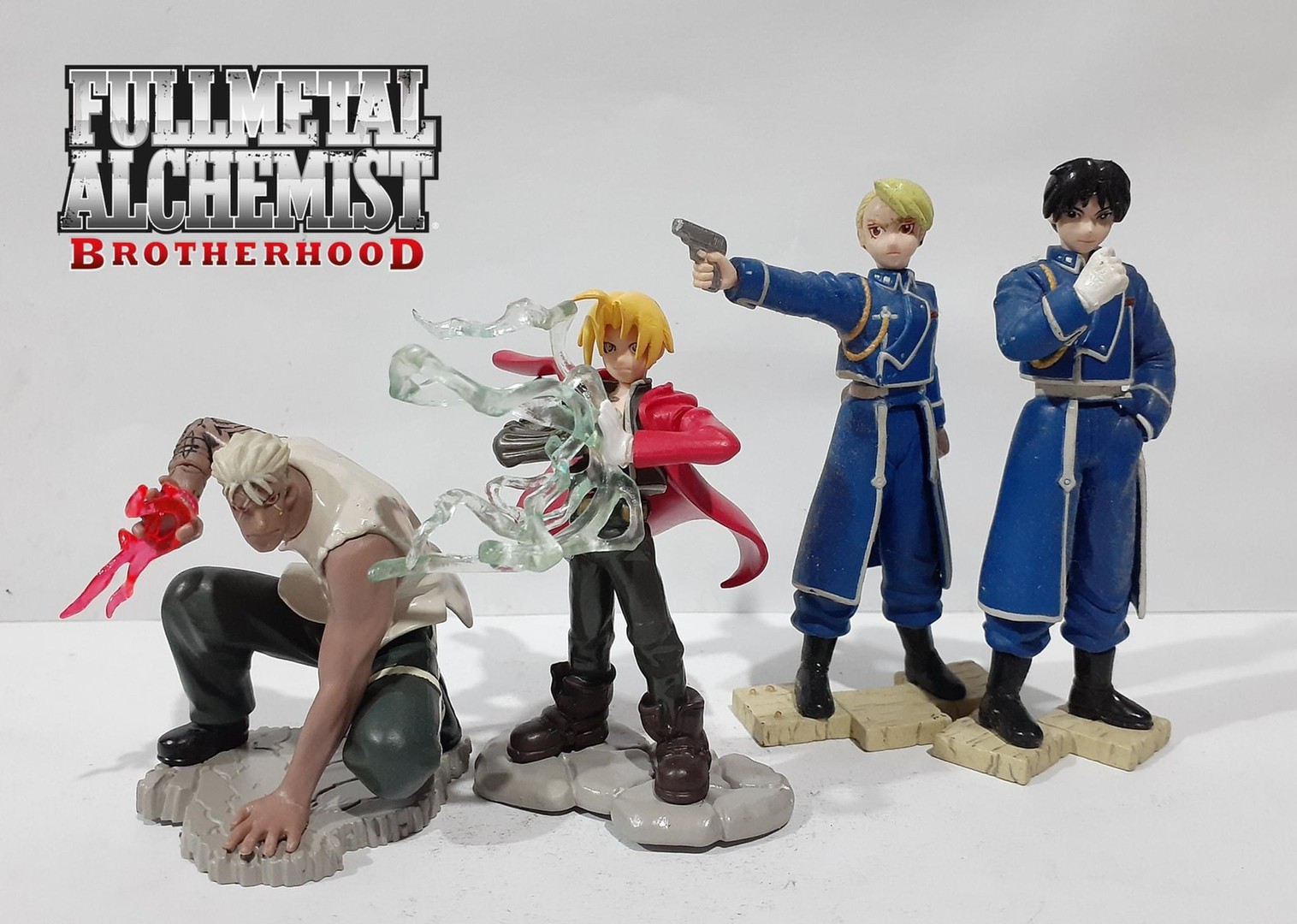 กาชาปอง แขนกล คนแปรธาตุ HG Fullmetal Alchemist Diorama Part 2 Gashapon by Bandai (Set of 6)