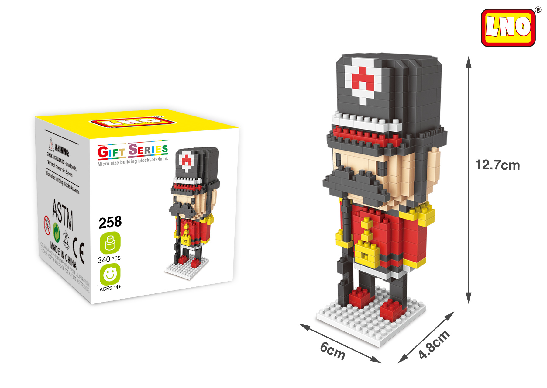 Lno 258 Soldier 340pcs