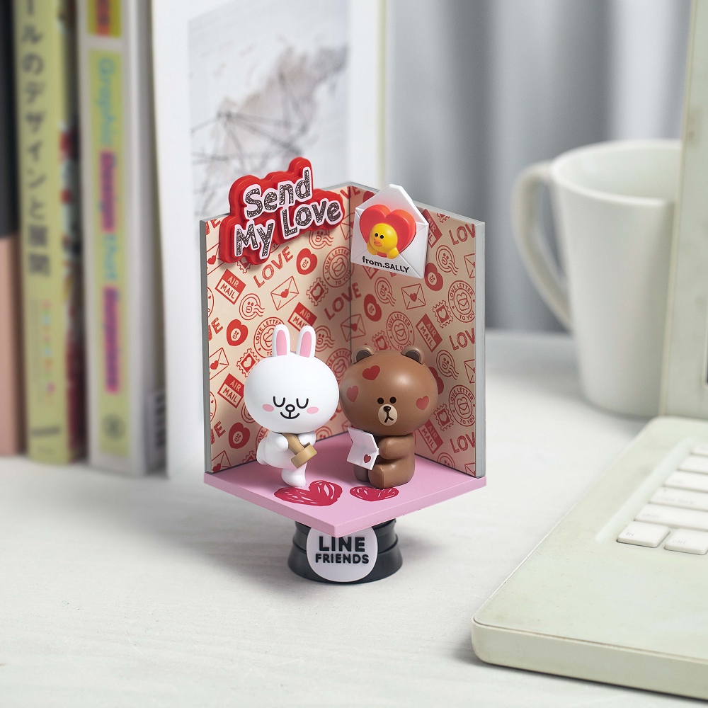 Line Friends - Brown & Friends Dream-Selected Series (Set of 4) by Beast Kingdom