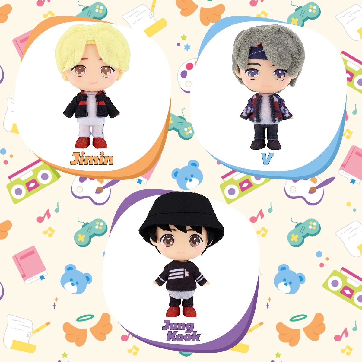 PRE-ORDER : HOODIEFiGU TinyTAN(RM / Jin / SUGA / j-hope / Jimin / V / Jung Kook)