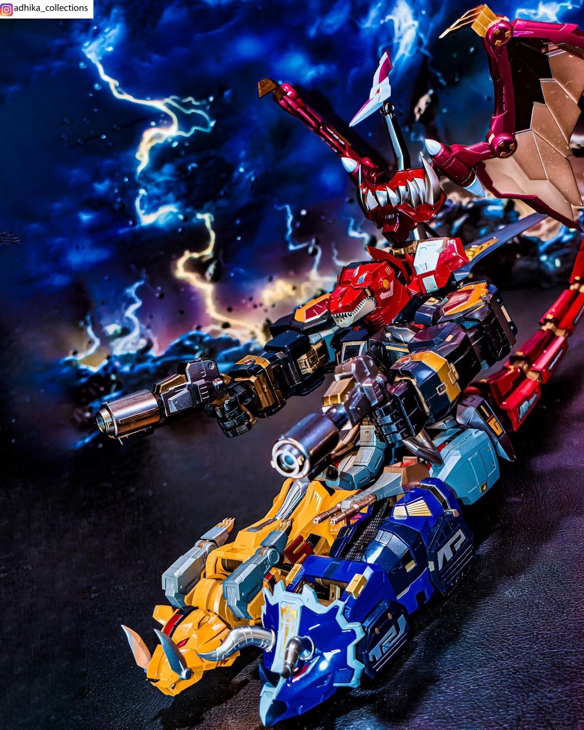 [Go! Kara Kuri Combine] Dino Megazord By Flame Toys