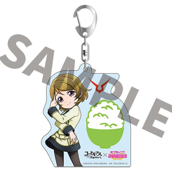 PRE-ORDER : "Love Live! School Idol Festival" x "Code Geass: Lelouch of Rebellion" Collaboration μ's Acrylic Keychain