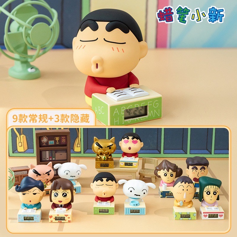 โมเดล นาฬิกา ชินจัง ได้ 1ตัว - Crayon Shinchan - Mini Clock Kazukabe Series by Maihe
