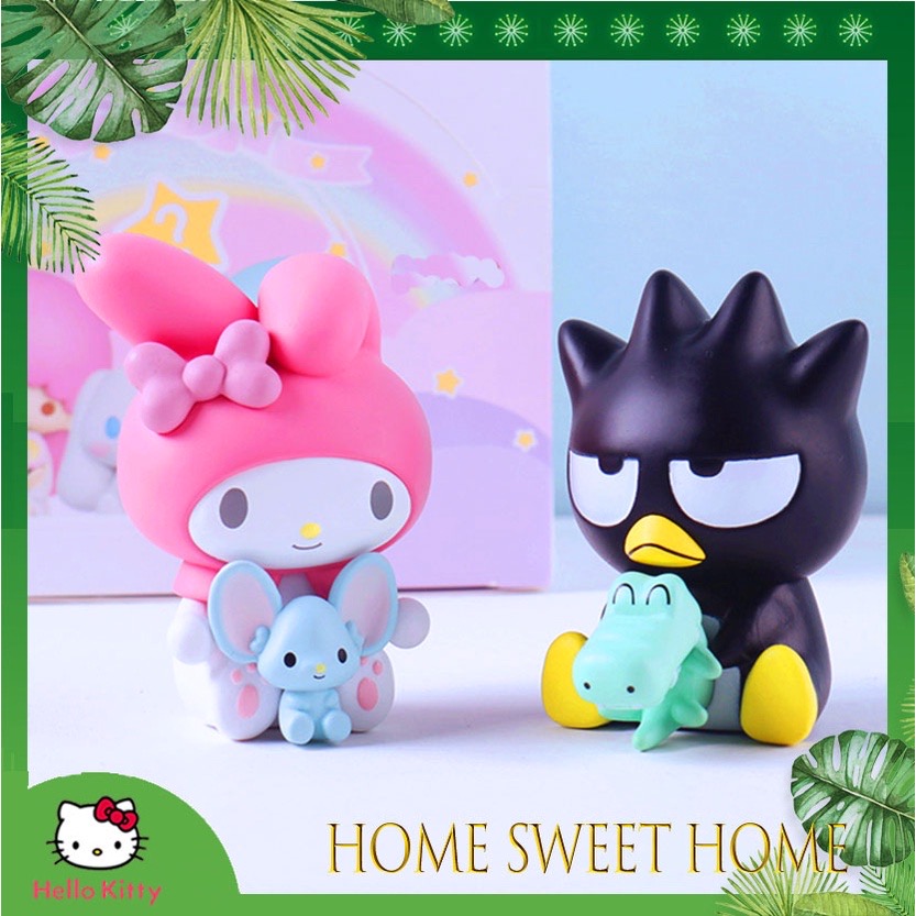 Blind Box ได้1ตัวแบบสุ่ม - Sanrio Characters with Friends Series by Miniso (Set of 6+1secret)