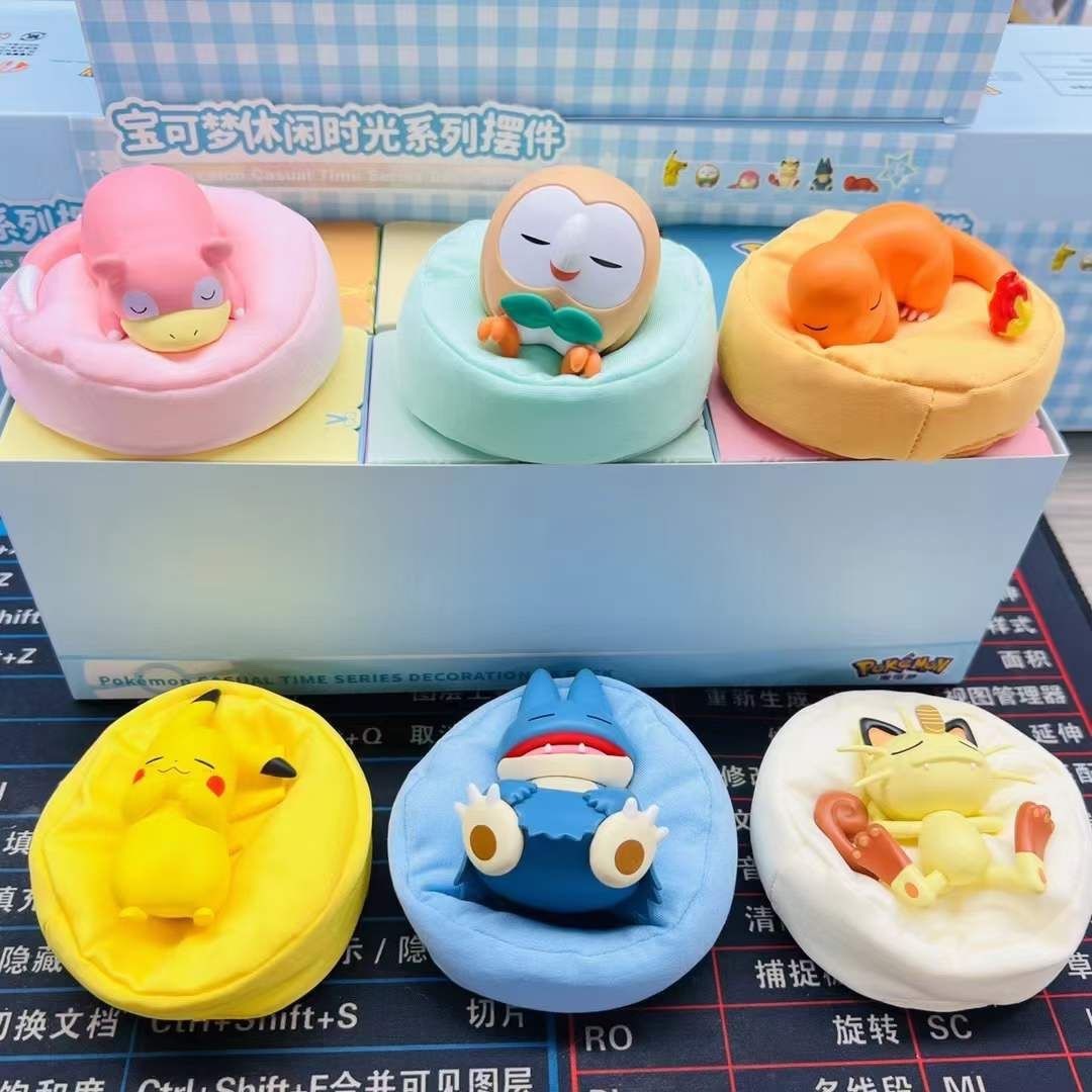 โมเดล โปเกม่อน ลิขสิทธิ์แท้ Pokémon - Casual Time Series by Langbowang