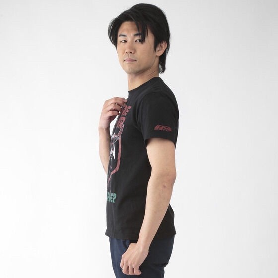 PRE-ORDER : Showa Kamen Rider x Noru-Soru Mania T-shirt V1 Power V2 Pattern