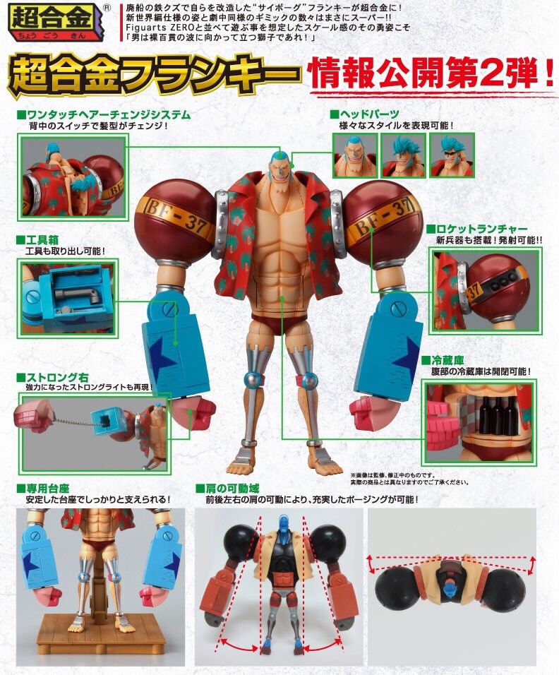 Chogokin BF-37 Franky by Bandai