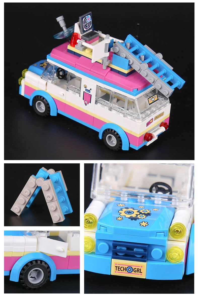 Lepin 01057 Friends Olivia's Mission Vehicle 249pcs