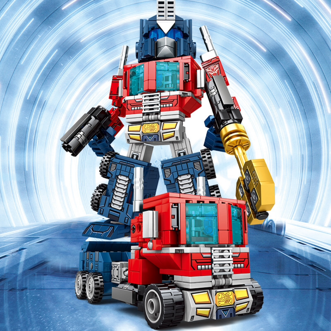 SY 6486 Transformer Optimus Prime 2 in 1 567pcs