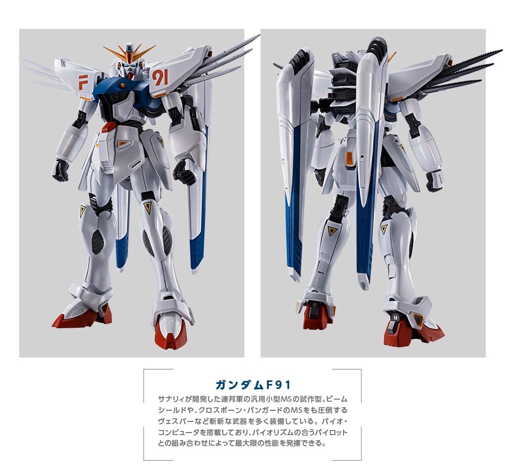 Pre-order : Robot Spirit <SIDE MS> Gundam F91 EVOLUTION-SPEC