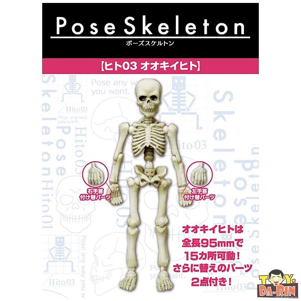 $ Pose Skeleton - Human 03 Big Person