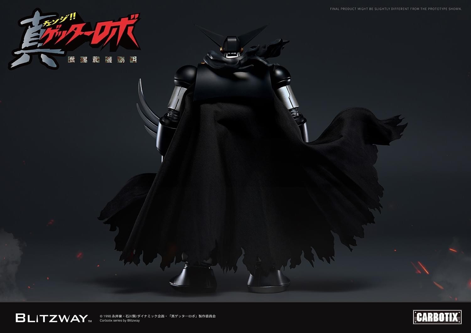 CARBOTIX - Black Getter by Blitzway (มีกล่องน้ำตาล)