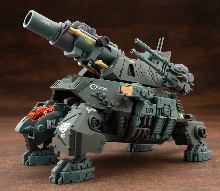 Pre-order : 1/72 Zoids: RZ-013 Cannon Tortoise Marking Plus Ver. Plastic Model Kit by Kotobukiya