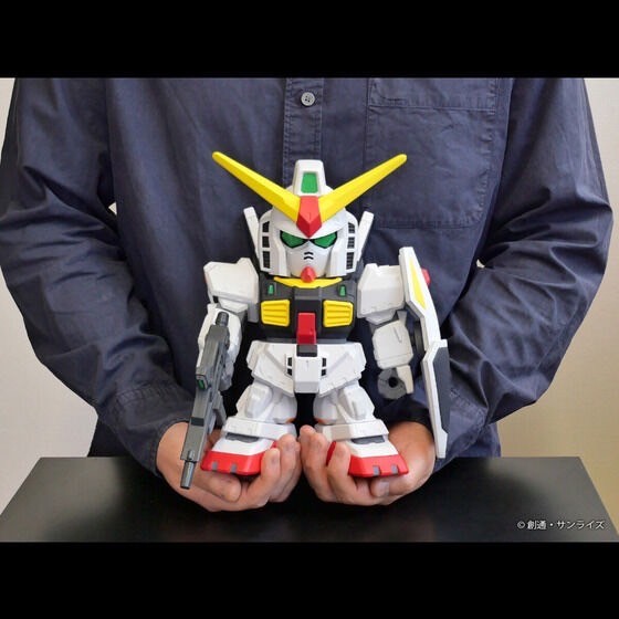 PRE-ORDER : Jumbo Soft Vinyl Figure SD RX-178 Gundam Mk-II -SD Gundam-