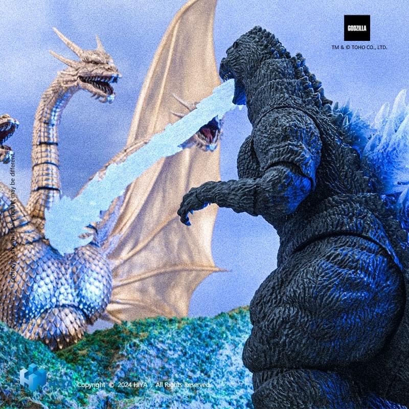 Pre-order : EXQUISITE BASIC Series Heat Ray Godzilla Hokkaido Ver. Action Figure by Hiya Toys
