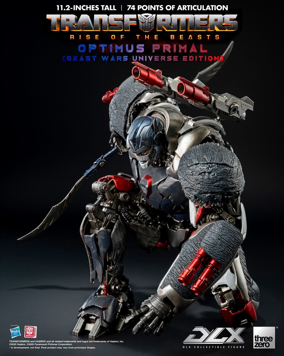 Pre-order : Transformers: Rise of the Beasts DLX Optimus Primal (Beast Wars Universe Edition) (Standard Ver.) by Threezero