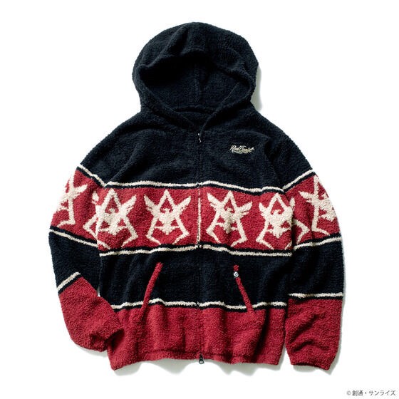 PRE-ORDER : STRICT-G "Mobile Suit Gundam" Mokomoko Room Wear Zip Parka