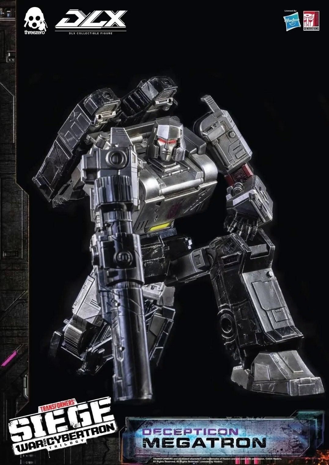 Pre-order : Transformers: War For Cybertron Trilogy DLX Megatron by Threezero