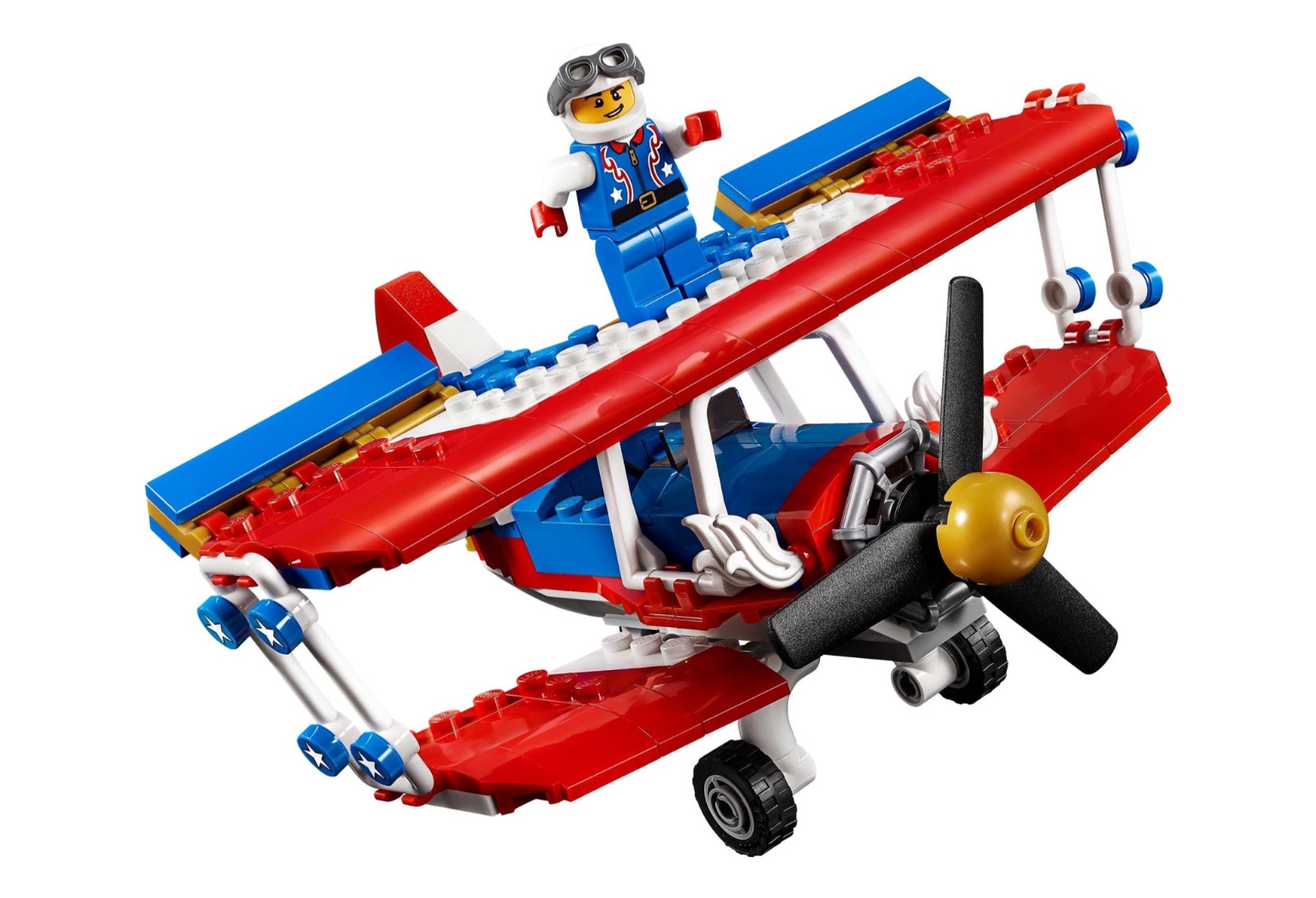 SY 1026 Captain America 3-in-1 Stunt Plane 227 pcs