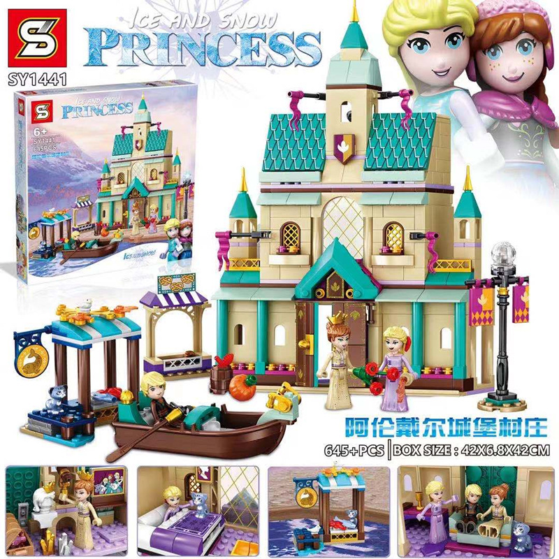 Sy 1441 Disney Frozen Arendelle Castle 645pcs