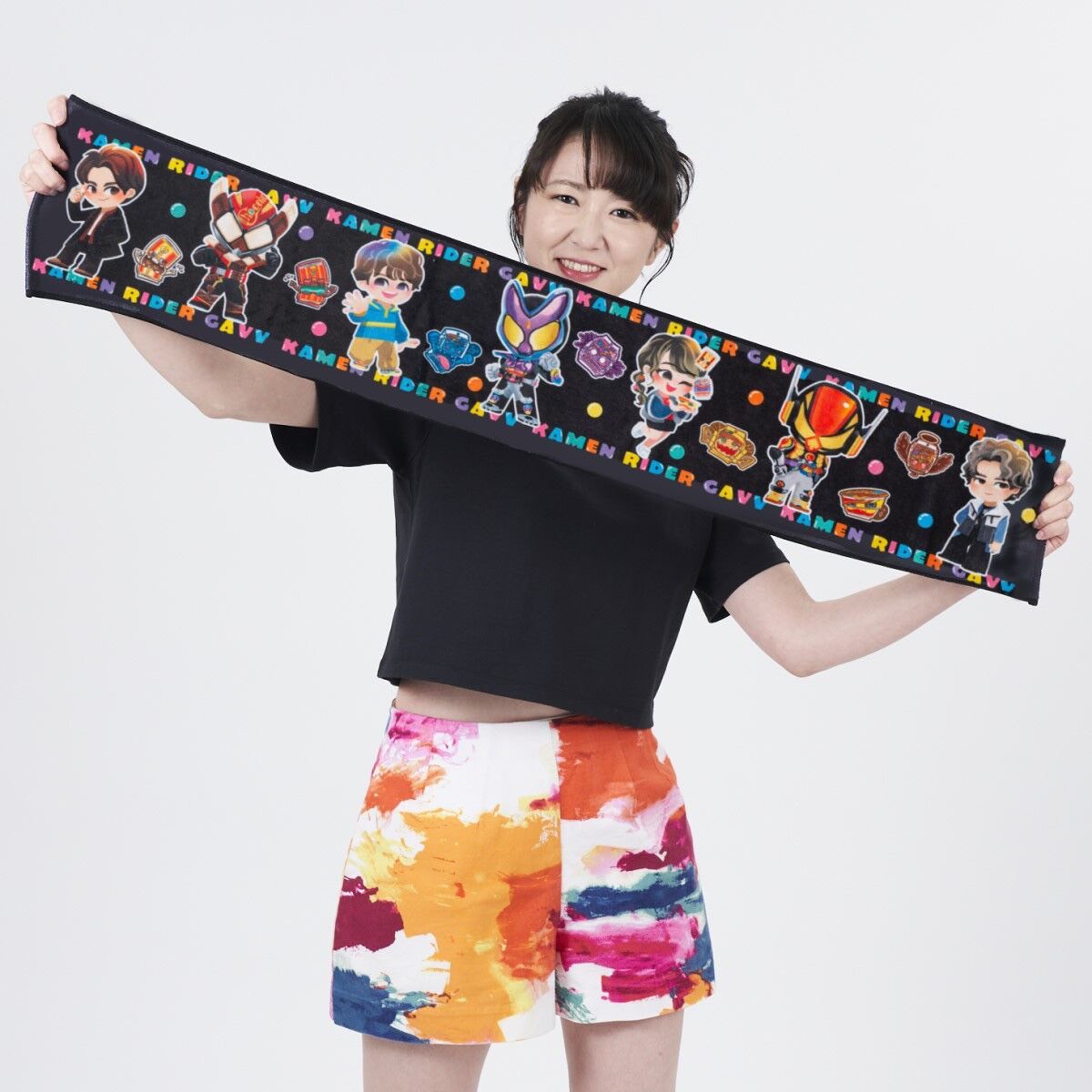 PRE-ORDER : KAMEN RIDER GAVV Stylized Muffler Towel